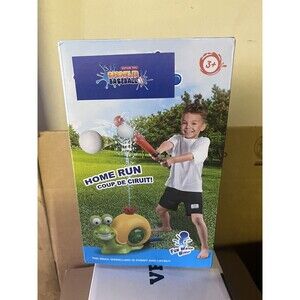 Water Sprinkler Baseball Toy for Kids Outdoor Play 2 in 1 Snail Water Game